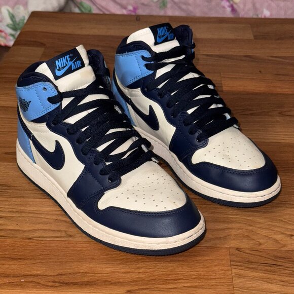 Nike Jordan 1 Retro High OG Obsidian UNC 2019 (575441-140) Size 6Y main image 8
